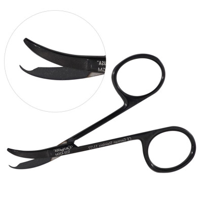 Northbent / Shortbent Stitch Scissors 3 1/2 inch Gun Metal