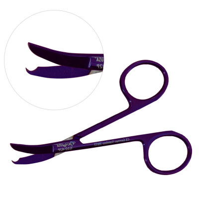 Northbent / Shortbent Stitch Scissors 3 1/2 inch Purple