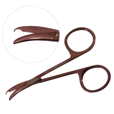 Northbent / Shortbent Stitch Scissors 3 1/2 inch Rose Gold
