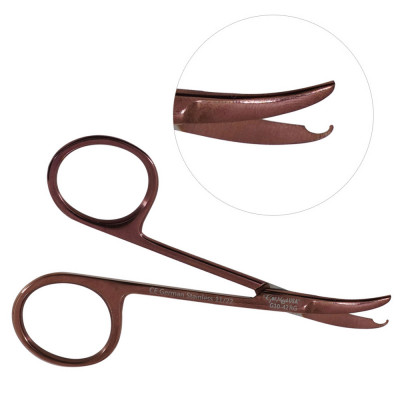 Northbent / Shortbent Stitch Scissors 3 1/2 inch Rose Gold
