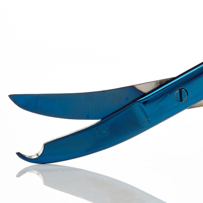 Northbent/Shortbent Stitch Scissors 4 1/2" Blue Coating