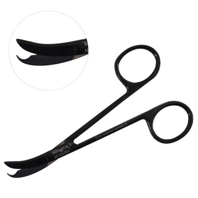 Northbent/Shortbent Stitch Scissors 4 1/2 inch Gun Metal