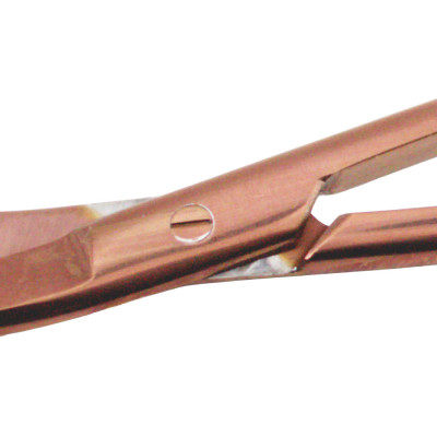 Northbent/Shortbent Stitch Suture Removal Scissors Curved 4 1/2" Rose Gold