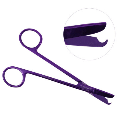 Littauer Stitch Scissors 5 1/2 inch Purple Coating