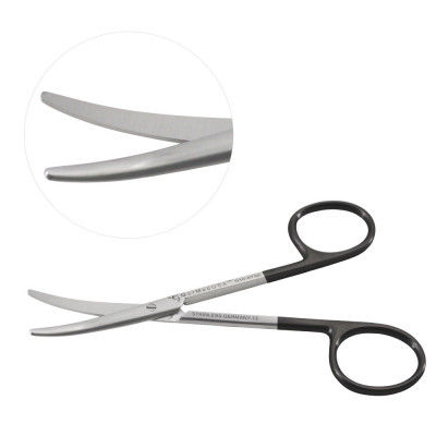 SuperCut Strabismus Scissors 4 1/2 inch Curved