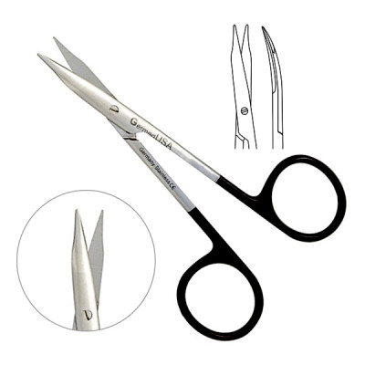 Stevens Tenotomy Scissors 4 1/4`` Slightly Curved with Blunt Tips