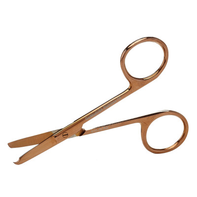 Littauer Stitch Scissors Straight 4 1/2 inch - Rose Gold