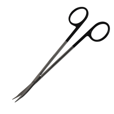 SuperCut Gradle Polished Scissor Curved 6" with Blunt Tips