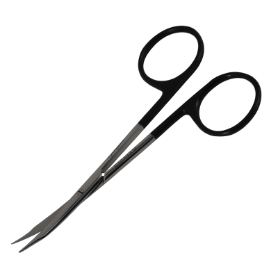 SuperCut Stevens Tenotomy Polished Scissor 4 1/2 inch Slightly Curved with Blunt Tips