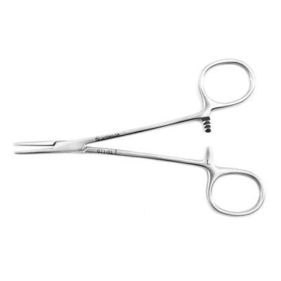 Mosquito Hemostatic Forceps 4 3/4", Straight, Left Hand