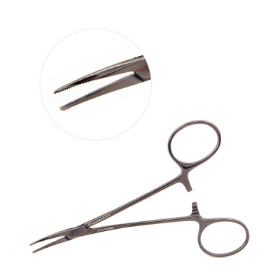 Halsted Mosquito Forceps 4 3/4 inch, Curved, Gun Metal