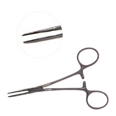 Kelly Hemostatic Forceps 5 1/2`` Curved, Gun Metal