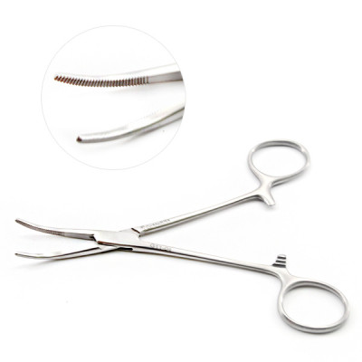 Kelly Hemostatic Forceps 5 1/2 inch Curved