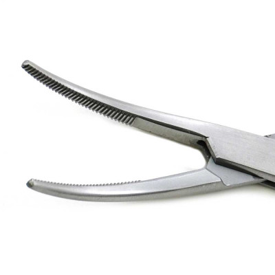 Kelly Hemostatic Forceps 5 1/2" Curved Left Hand