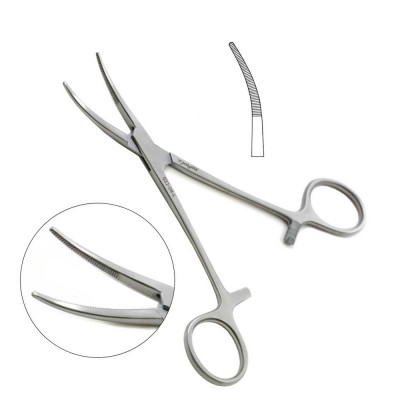 Kelly Hemostatic Forceps 5 1/2`` Curved Left Hand