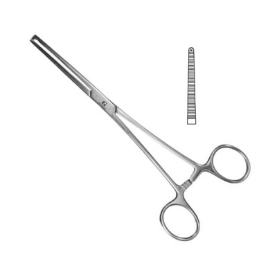 Rochester Ochsner Forceps Straight 6 1/4 inch