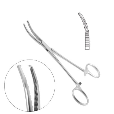 Rochester Ochsner Forceps Curved 6 1/4 inch