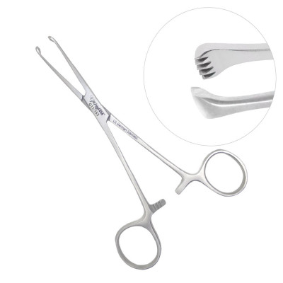 Baby Allis Tissue Forceps 5 inch Extra Delicate