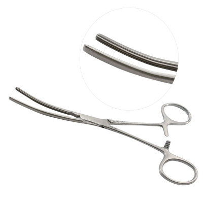 Doyen Intestinal Forceps Curved 9 inch