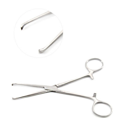 Allis Tissue Forceps 4x5 Teeth, 7 1/2"