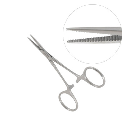 Micro Mosquito Forceps Straight 4 1/2 inch Serrated