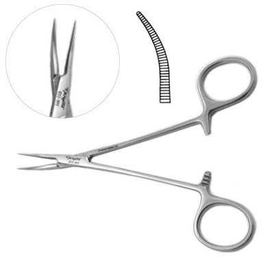 Halsted Mosquito Forceps 5 inch Curved, Extra Delicate