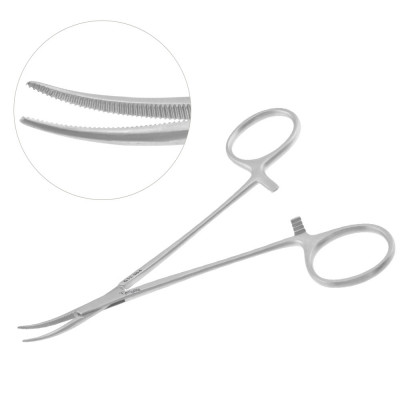 Jacobson Micro Mosquito Forceps Curved Extremely Delicate Size 5 inch