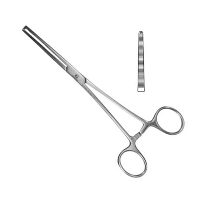 Rochester Ochsner Forceps Straight 7 1/4 inch