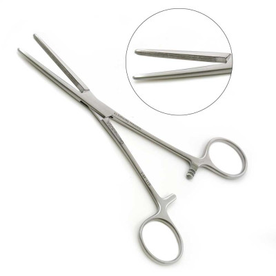 Rochester Carmalt Forceps 8", Straight, Left Hand