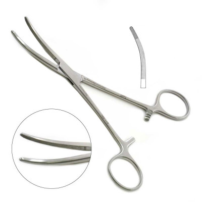 Rochester Carmalt Forceps 6 1/4", Curved, Left Hand