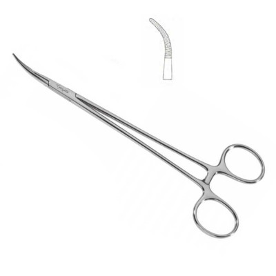 Adson Hemostatic Forceps Curved 7 1/4"