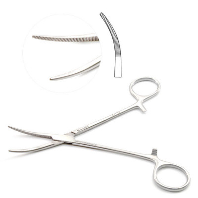 Rankin Kelly Forceps Curved 6 1/4``