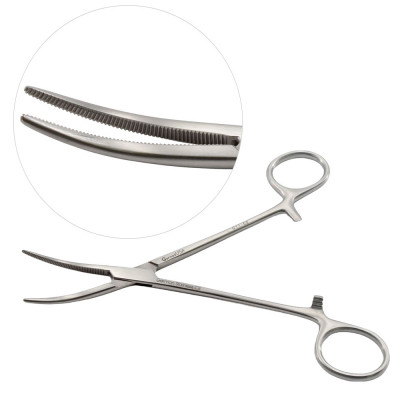 Rankin Kelly Forceps Curved 6 1/4 inch