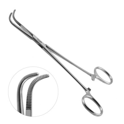 Mixter Hemostatic Forceps 7 inch Delicate Fully Curved Serrated
