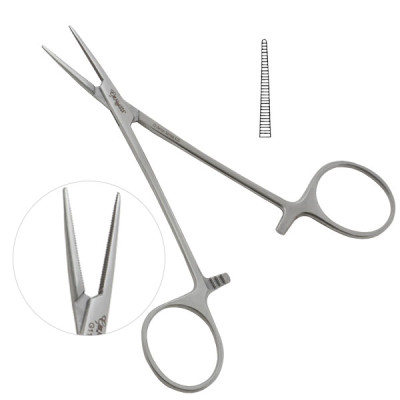 Micro Mosquito Forceps Straight Very Delicate Pattern 4 3/4 inch