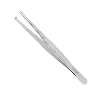 Thumb Tissue Forceps 3x4 Teeth, 5 1/2 inch