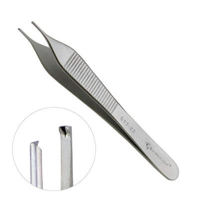 Adson Tissue Forceps 1x2 Teeth 4 3/4 inch