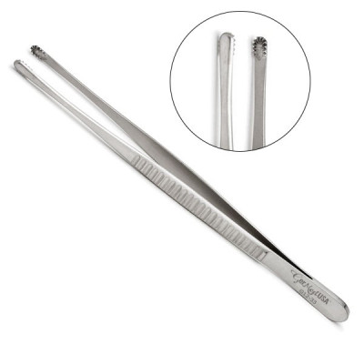 Russian Tissue Forceps 6"