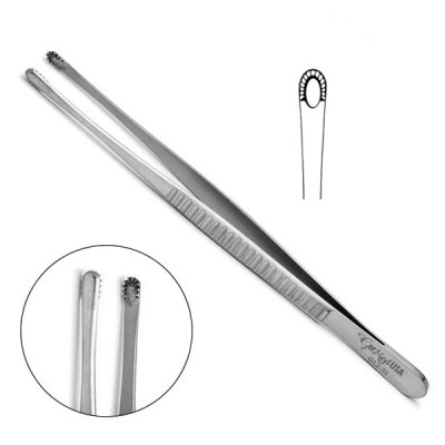 Russian Tissue Forceps 8 inch