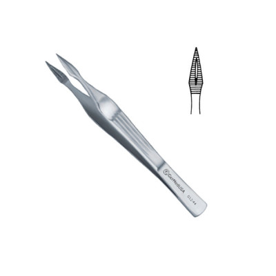 Carmalt Splinter Forceps Straight 4 3/4"