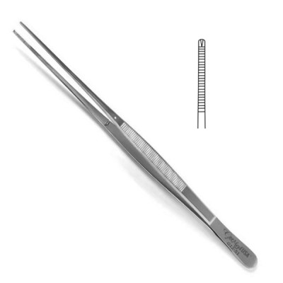 Potts Smith Tissue Forceps 7 inch, 1x2 Teeth