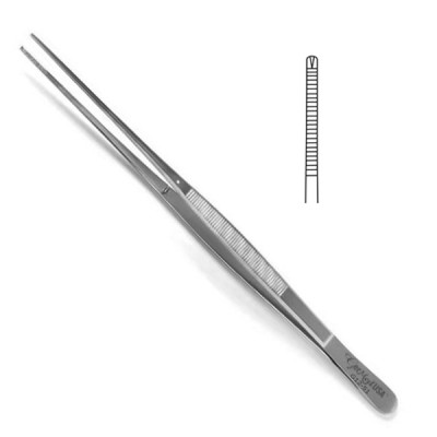 Potts Smith Tissue Forceps 8 1/4 inch, 1x2 Teeth