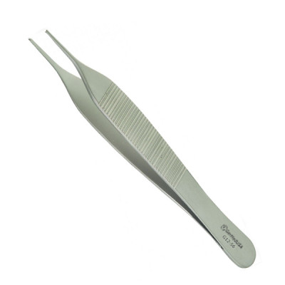 Micro Adson Forceps 1x2 Teeth 4 3/4 inch