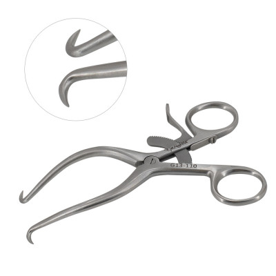 Gelpi Retractor 5 1/2`` Standard 14cm Sharp Tips