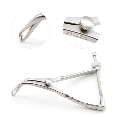 Stifle Retractor, for Knee Joint, Speed Lock, 4"