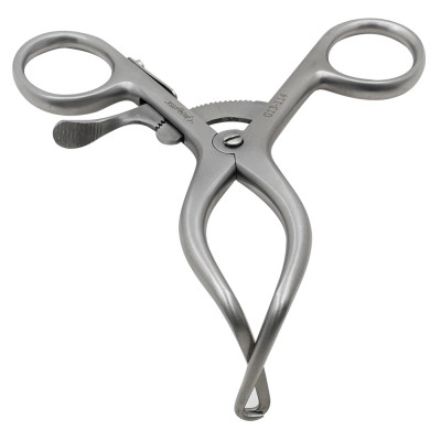 Gelpi Crossover Retractor (Neroma) Drop Angle 4 1/2 inch 11.5cm Blunt Tips