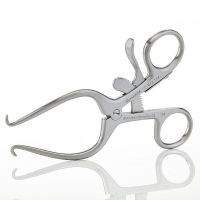 Gelpi Retractor With Grip Lock 6 3/4"