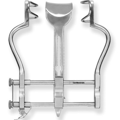 Balfour Abdominal Retractor 2" x 1.65" Blade, 5 1/4" Spread