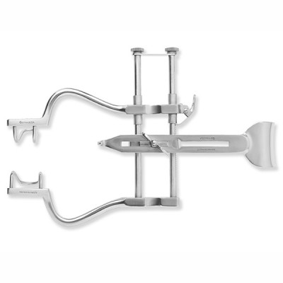 Balfour Abdominal Retractor With Ratchet Bar, 7 inch Spread