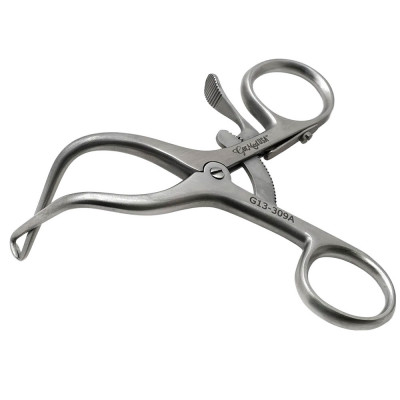 Gelpi Crossover Retractor (Neroma) Drop Angle 4 inch 10cm Sharp Tips